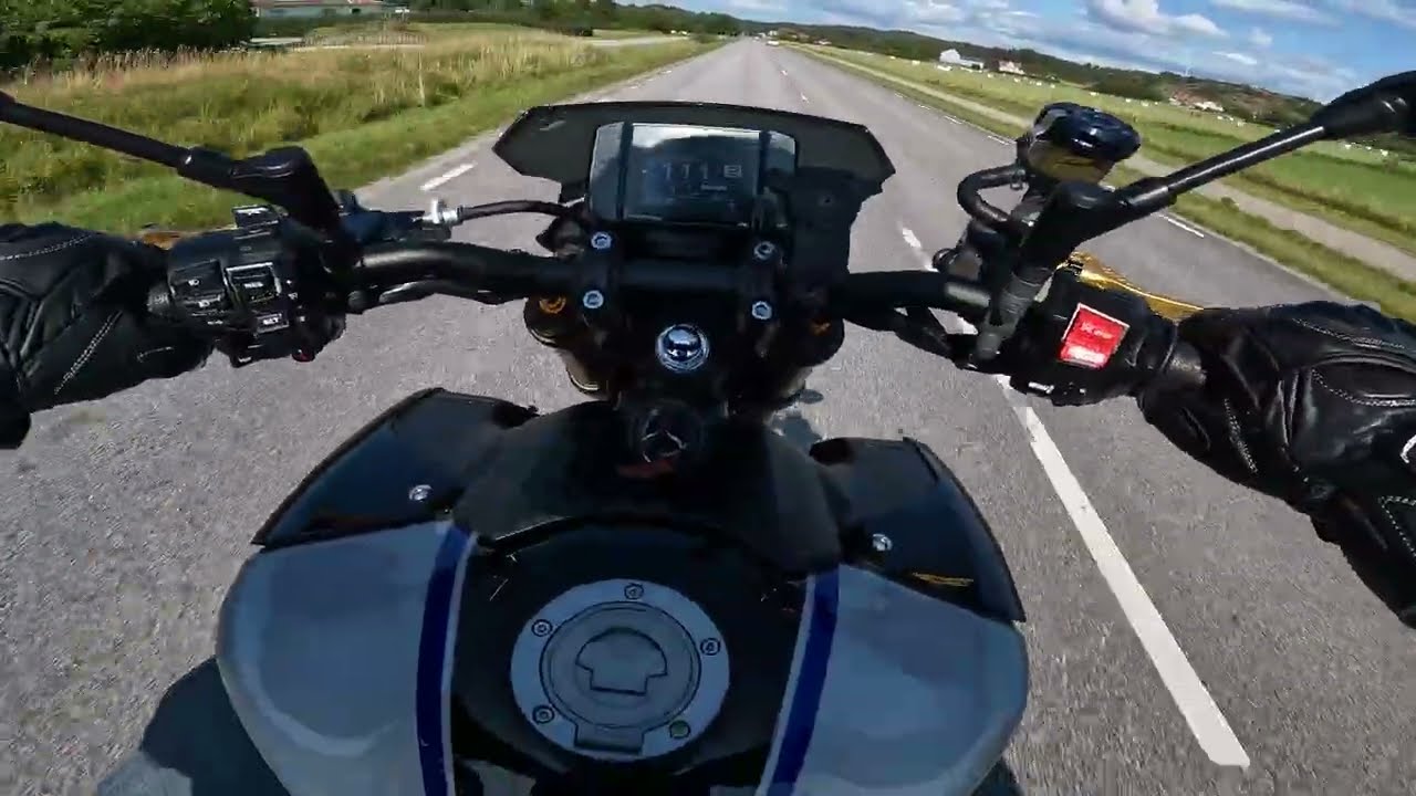 High Speed Summer Ride MT 09 Sp