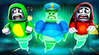 JJ and Mikey Escape From GHOST BARRY Prison in Roblox - Maizen