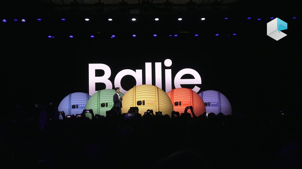 Samsung keynote at CES 2020 "The age of experience": Ballie AI IoT ...
