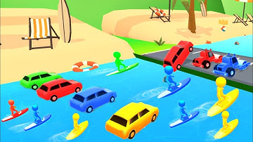 Shape-Shifting Race| Water Skate| All Levels android,gameplay - part 43