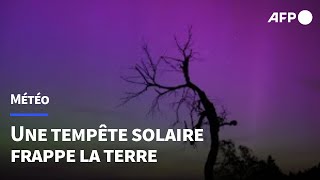 Une tempête solaire 