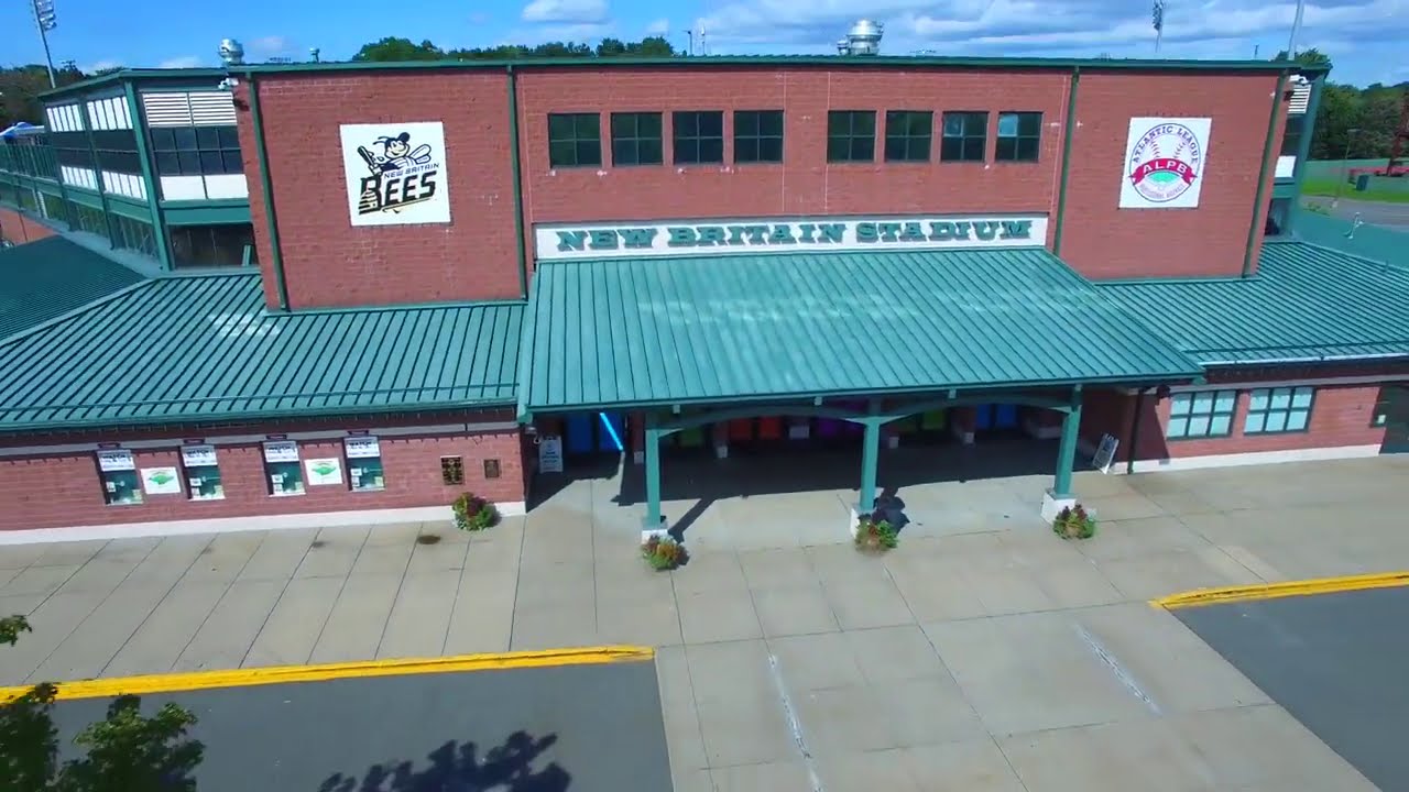 New Britain Baseball Stadium   2020 CT Catholic Men's Conference location in 4K