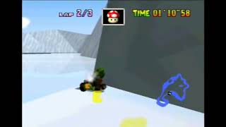Mario Kart 64 - Sherbert Land 3lap in 15842