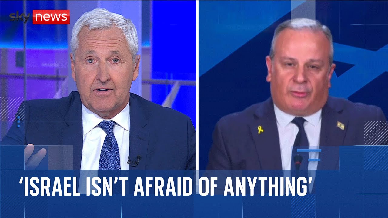 Mark Austin questions Israeli government spokesperson David Mencer on ...