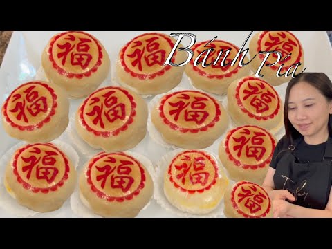 Cách Làm Bánh Pía - Bánh Bía Nhân Khoai Môn Đơn Giản Dể Làm Và Rất Ngon - Pía Style Mooncakes Cách Làm Bánh Pía - Bánh Bía Nhân Khoai Môn Đơn Giản Dể Làm Và Rất Ngon - Pía Style Mooncakes
