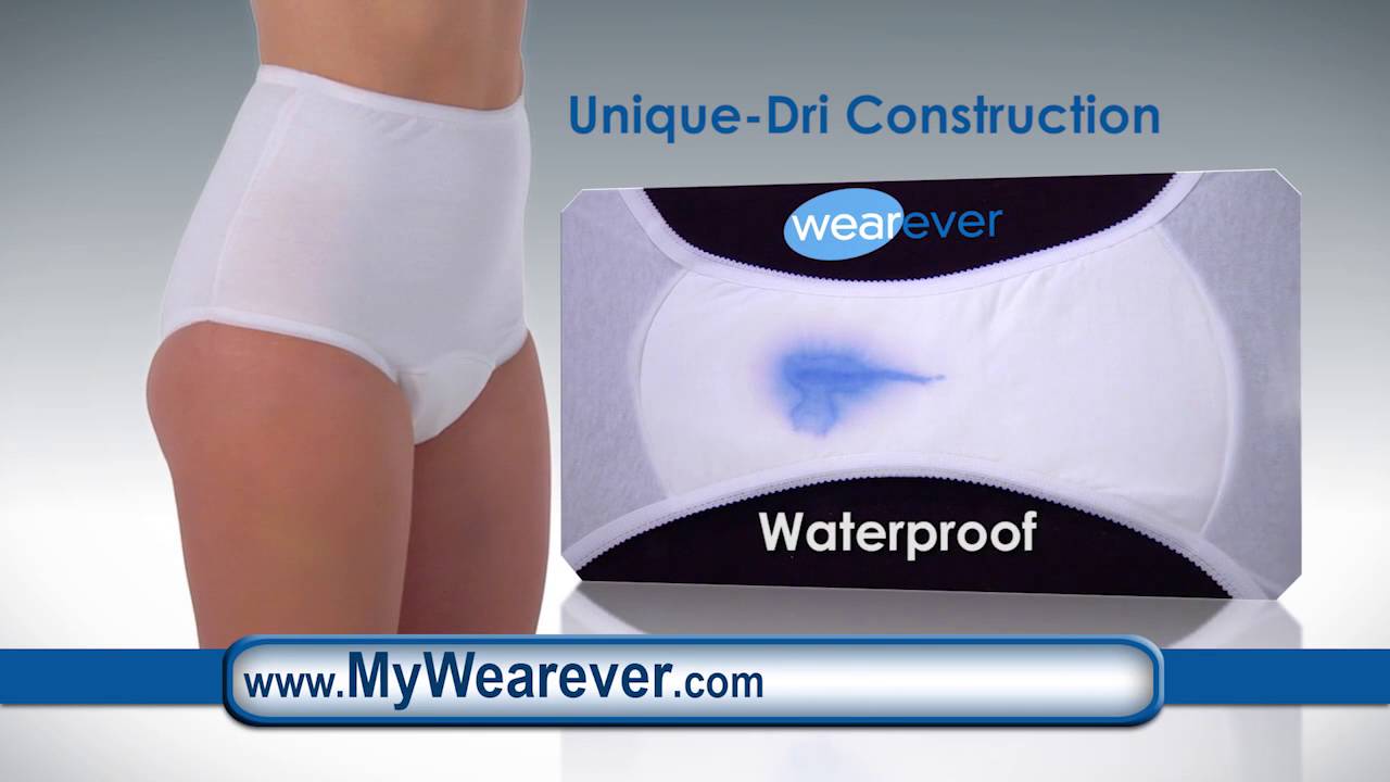 Wearever Incontinence Underwear Commercial - 30 Second 