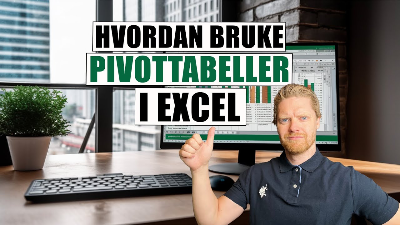 Hvordan bruke pivottabeller