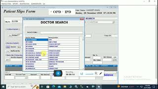 How to Make a Patient Slip # SQHMS screenshot 5
