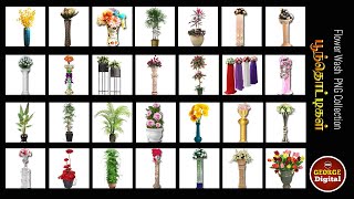 Flower Wash PNG file collection for Photoshop designing (@georgedigital6948)