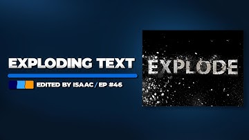 How To Make A Exploding Text In Photoshop In 1 Minute (2025)