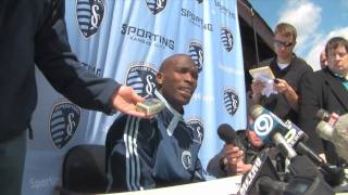 CHAD OCHOCINCO PLAYING SOCCER, tries out for MLS Sporting KC!!!