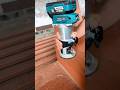 WAJIB COBA !! pangkas HPL menggunakan mesin trimer #shorts #shortvideo #woodworking #furniture
