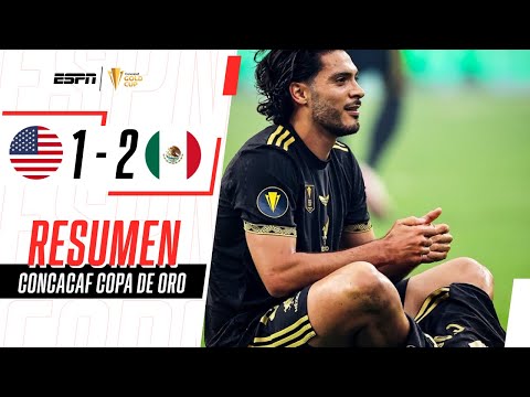 CONSAGRATORIA REMONTADA DE MÉXICO PARA GANAR LA COPA DE ORO | EEUU 1-2 México | RESUMEN
