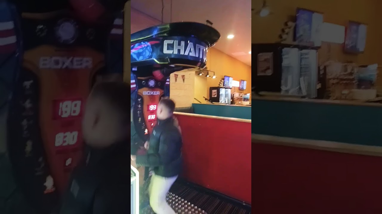 Punching bag arcade machine🔥🔥💪💪