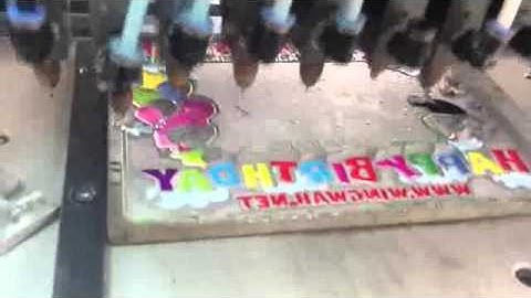 12 color Automatic dispenser machine