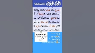 سورة الزخرف الاية 33-36 فارس عباد
