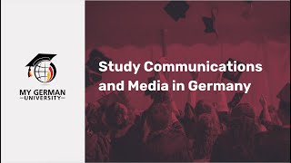 Study Communications and Media in Germany
