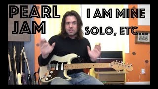 Download Lagu Guitar Lesson: Pearl Jam's I Am Mine Solo \u0026 Finer Points :) MP3