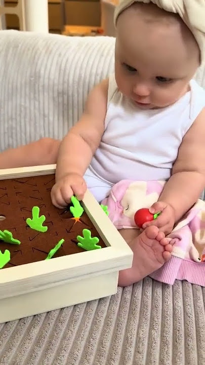 A Tiny Gardener at Work #preschoolmom #classroomsetup #diy #teacher #parenting #kids #momlife