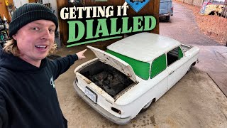 MAJOR PROGRESS ON THE NSU ENGINE BAY!