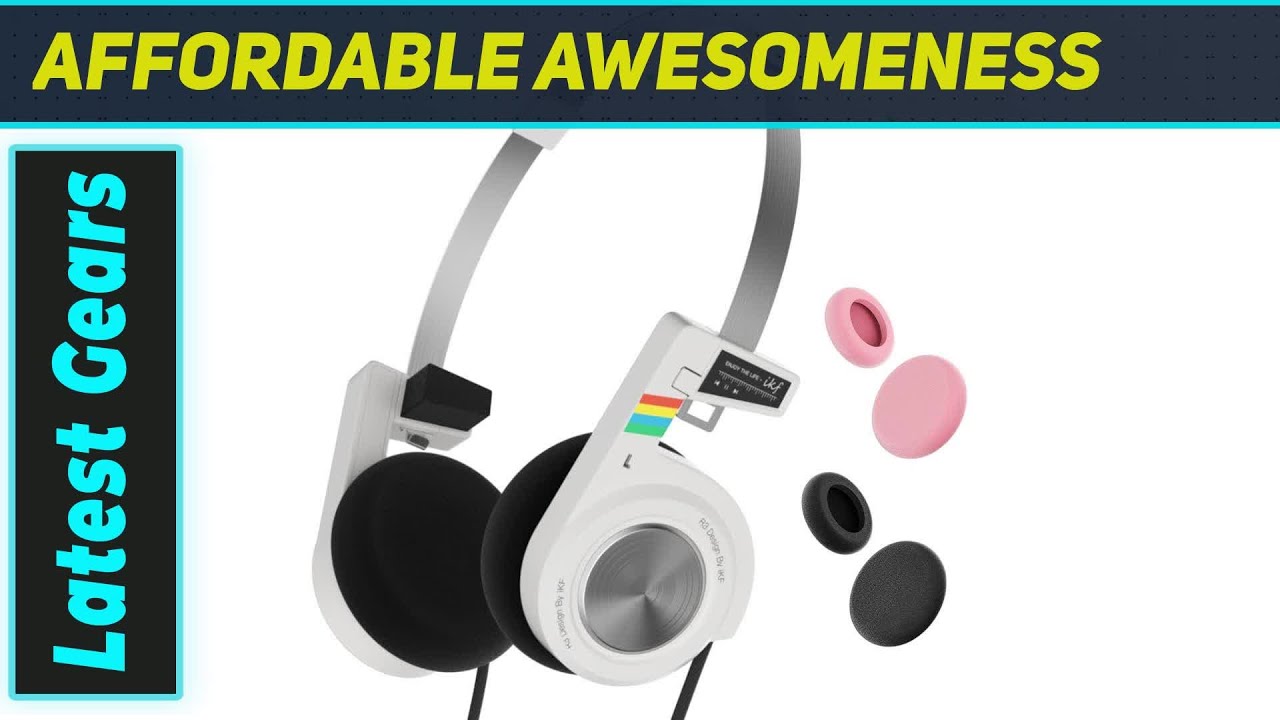 iKF R3 Classic Retro Headphones: Groovy Vibes or a Blast from the