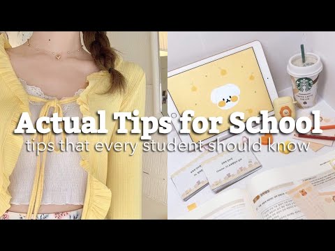 Actual School Tips For 10-15 Yrs Old