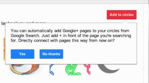 Google+ Direct Connect