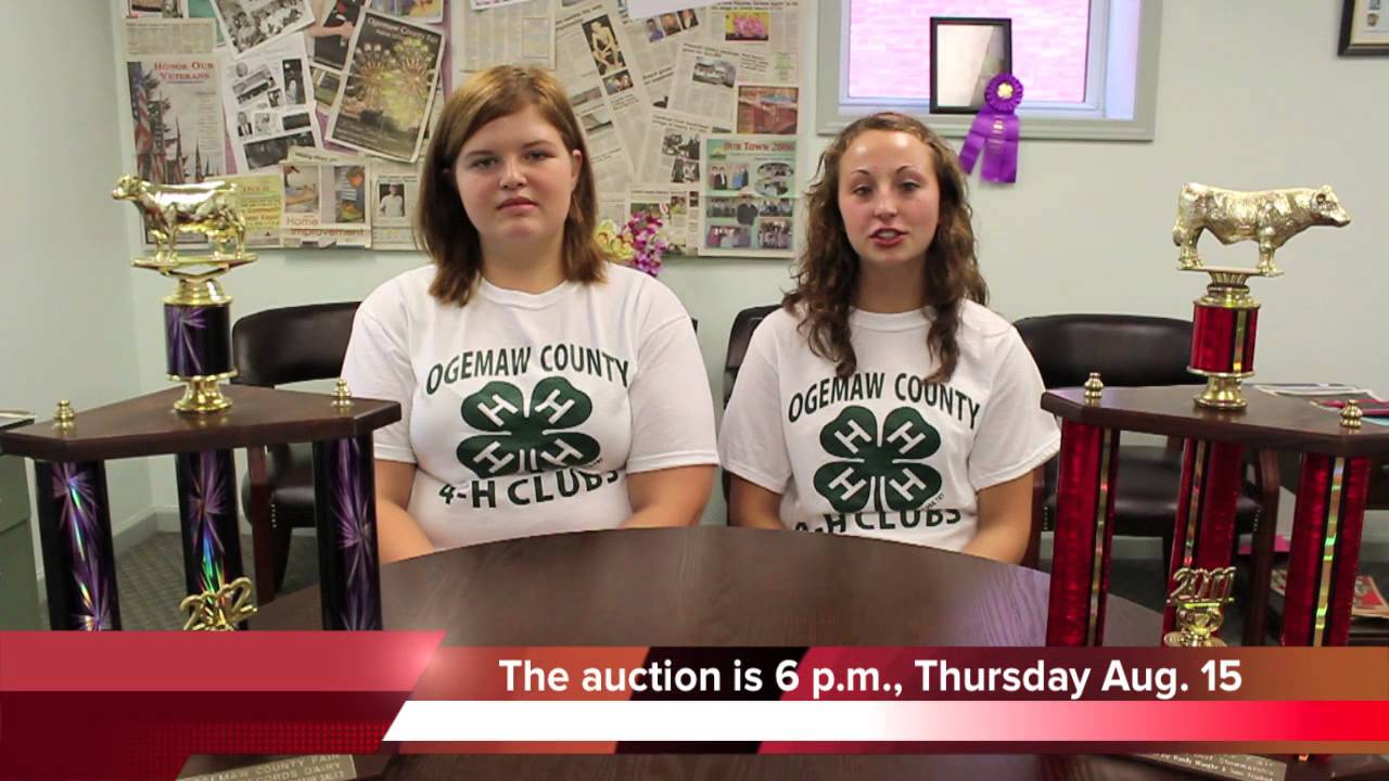 Ogemaw 4 H Auction YouTube