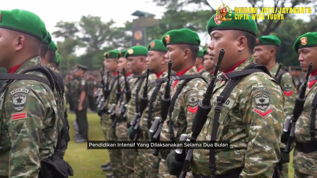 Upacara Penutupan Pendidikan Pertama Tamtama Dikmata Infanteri TNI AD Gelombang III TA 2025