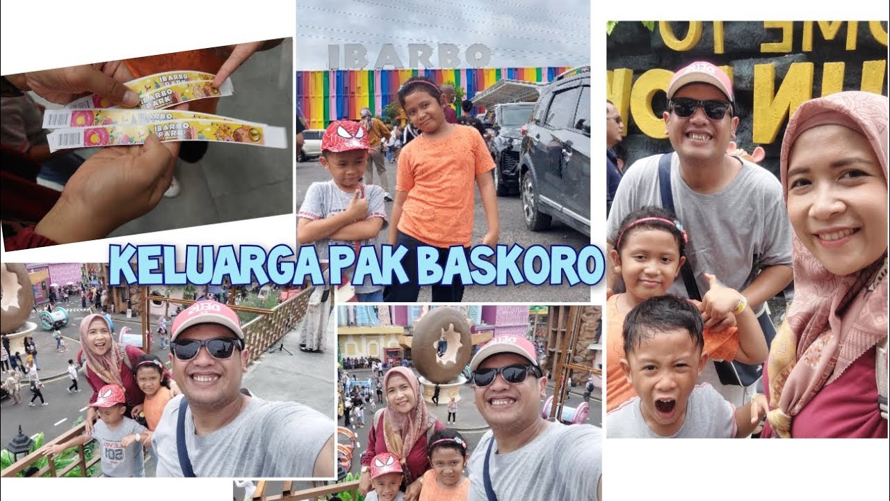Piknik Ke Ibarbo Park, Makan Di Puri Mataram #keluargapakbaskoro #ibarbopark #yogyakarta #jalanjalan