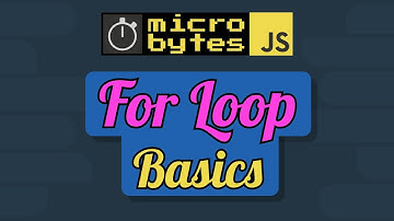 JavaScript For Loops #JavaScriptJanuary