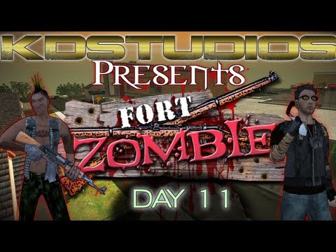 Fort Zombie: Day 25 - Gather ALL the food! (Day 11)