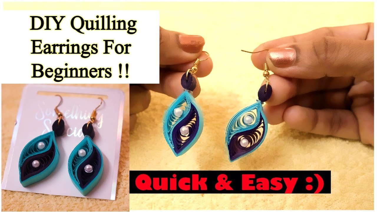 Update more than 224 paper quilling earrings with comb super hot