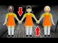 Granny vs Baldi vs Squid Game (오징어 게임) - funny horror animation parody (funniest episodes)