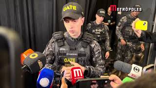 GATE diz que suspeita de bomba em carro de Flávio Bolsonaro foi alarme falso