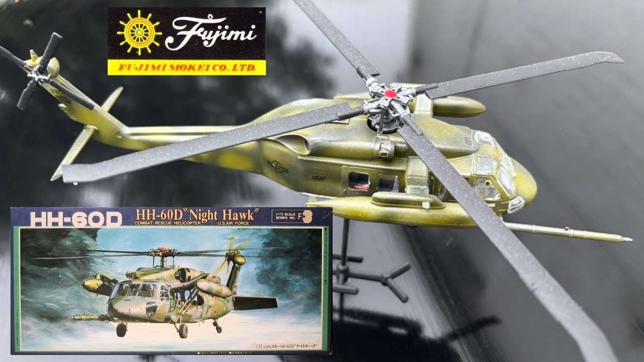 Timelapse - Fujimi Mokei - Sikorsky HH-60D Night Hawk Rescue
