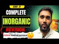 Live Marathon | Complete Inorganic Revision Class 12 CHEMISTRY | Boards 2025 | Solanki Sir