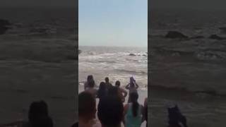 RESCATE A BAÑISTA EN PLAYA- HUACHO
