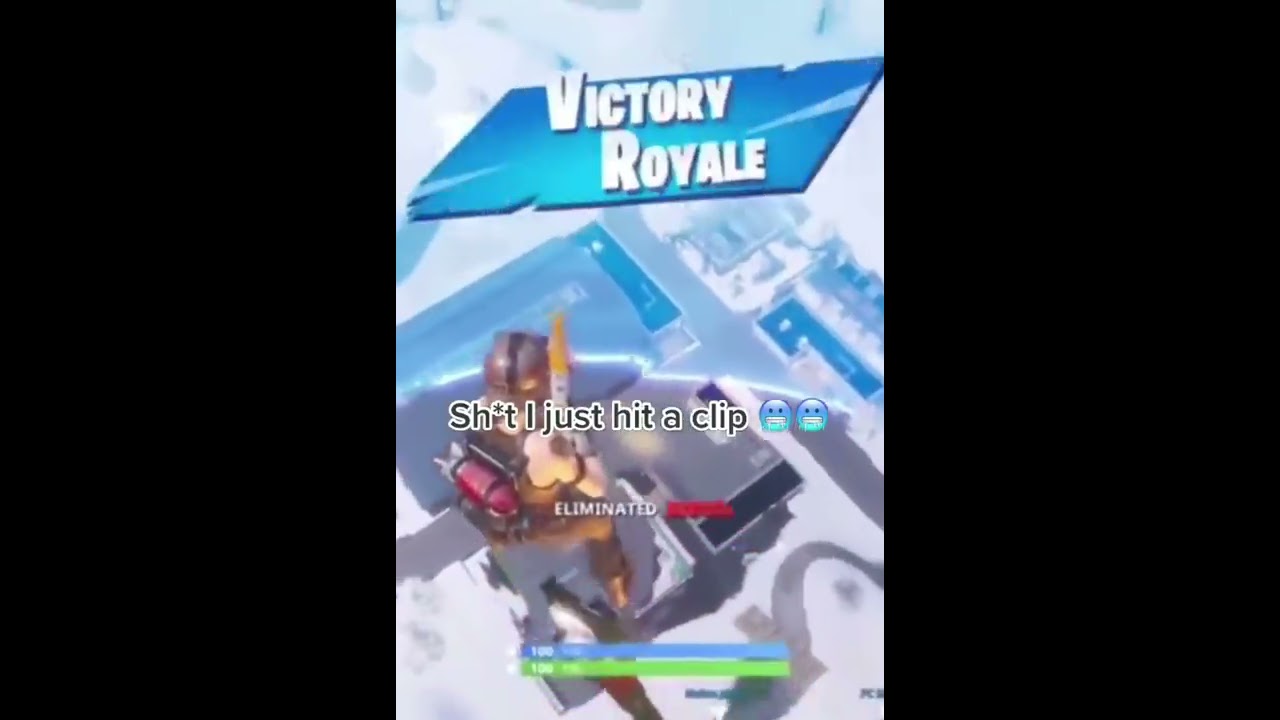 HOLY SHIT I JUST HIT A CLIP Fortnite Meme