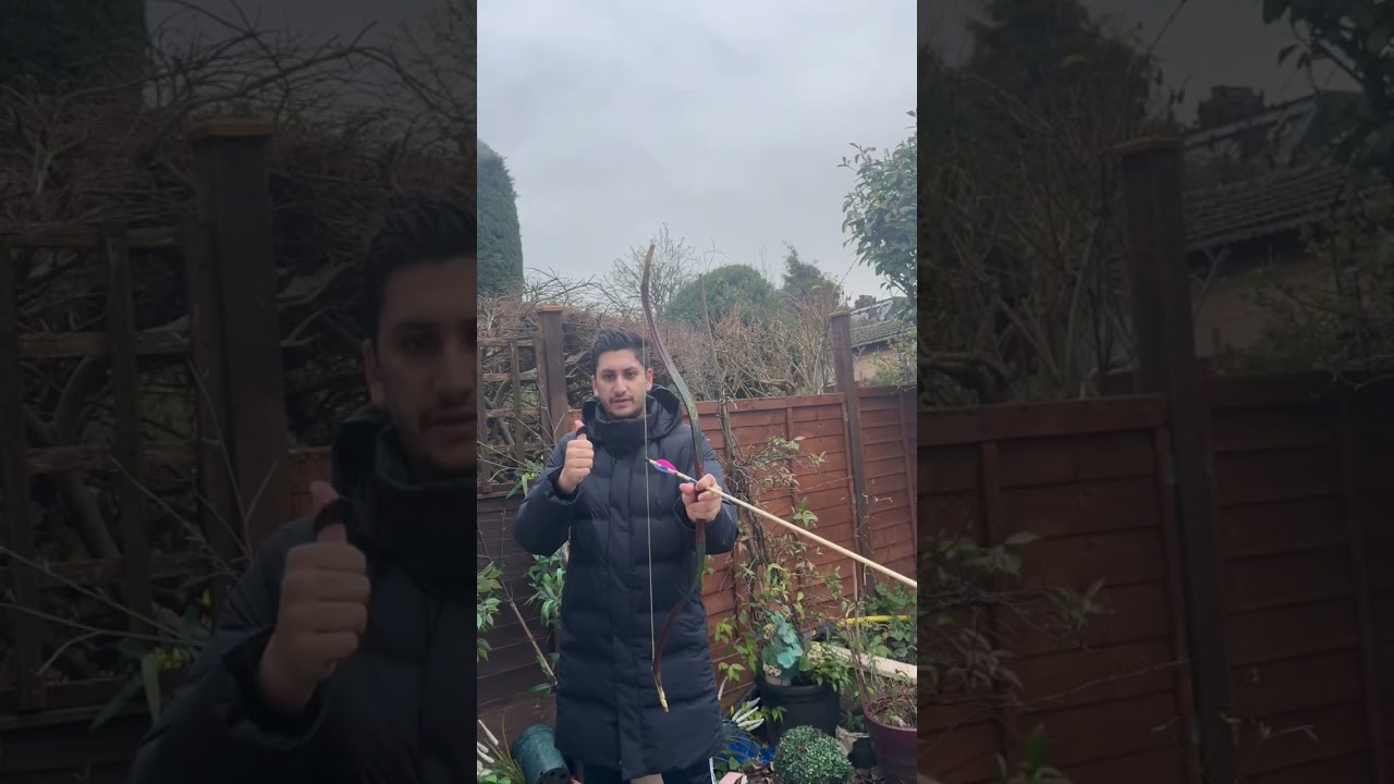 How to shoot with a thumbring in Persian archery?