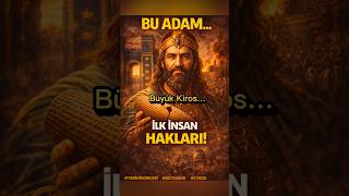 Bu adam tarihin ilk insan hakları bildirgesini yazdı!