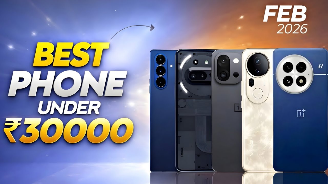 TOP 5 Best ultimate Phone under 30000 2026 | Camera phone under 30000 ...