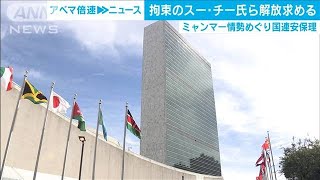 国連安保理がスー・チー氏らの解放求める声明発表(2021年2月5日)