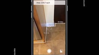 Room measurement using Apple's ARKit by @smartpicture3d