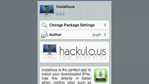 how to use installous and add it to a folder in catagories