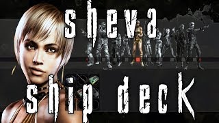 Resident Evil 5 Mercenaries: Sheva Clubbin - Ship Deck (Commentary)
