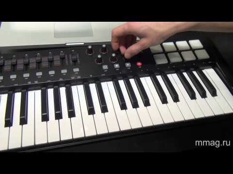 mmag ru: Musikmesse 2014 - M-Audio Oxyqen mk2 - MIDI клавиатура