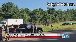 Mbi Responds To Crime Scene On U.s. 61 North