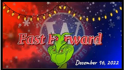 December 16, 2022: FAST FORWARD NEWS