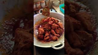 Theres just something about mutton peratal and chicken sambal that simply makes a great nasi lemak!